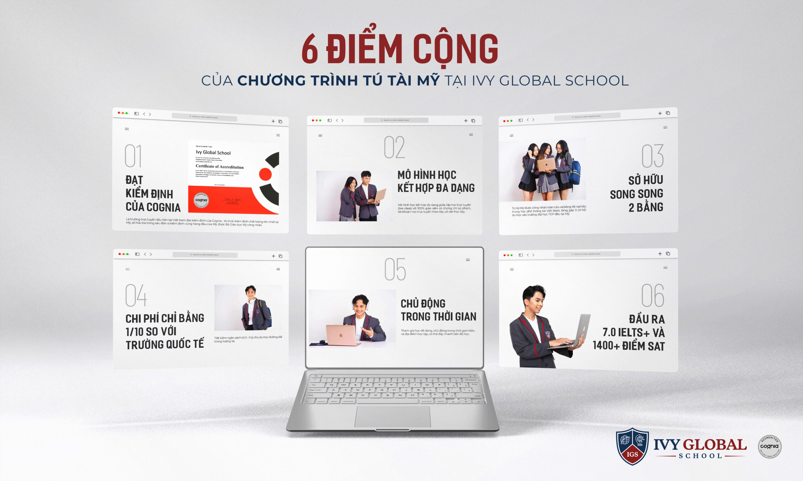 6 ĐIỂM CỘNG CỦA CHƯƠNG TRÌNH TÚ TÀI MỸ TẠI IVY GLOBAL SCHOOL