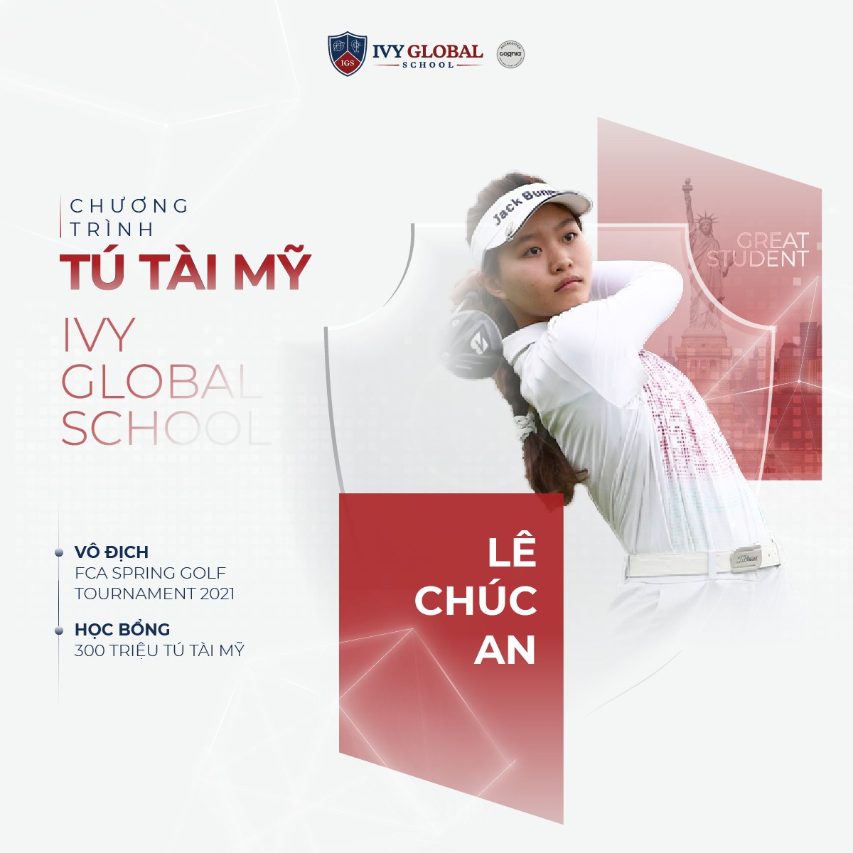 HALL OF FAME | CHƯƠNG TRÌNH TÚ TÀI MỸ IVY GLOBAL SCHOOL