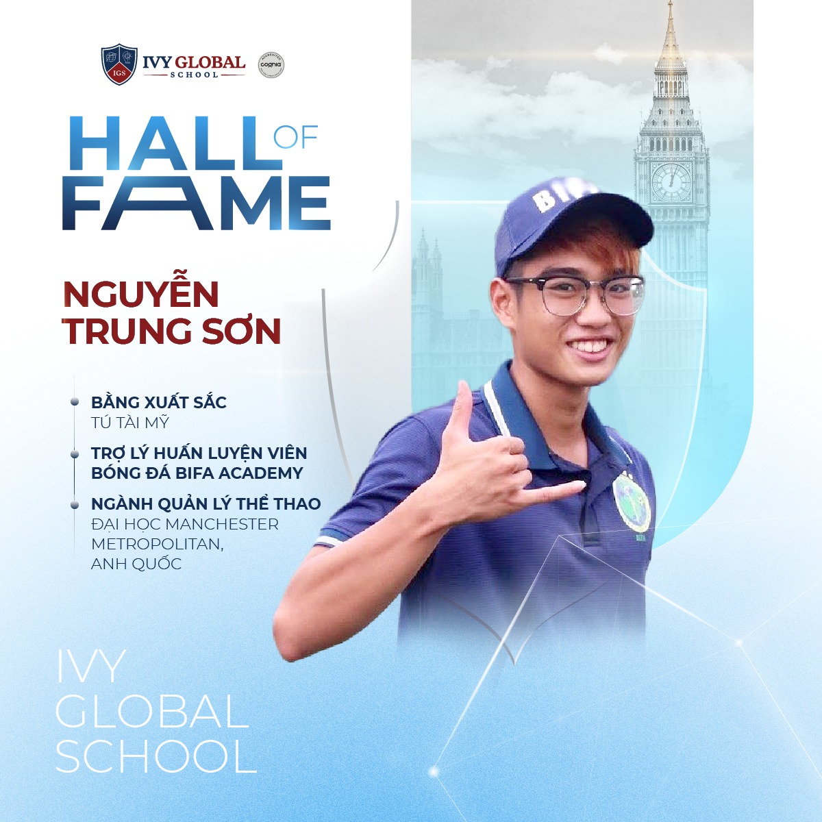 HALL OF FAME | NGUYỄN TRUNG SƠN – Học sinh IGS đang ở đâu sau khi hoàn thành chương trình Tú tài Mỹ?