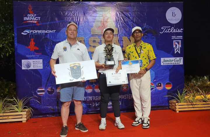 Chúc mừng Nguyễn Anh Minh vô địch bảng B Asian Junior Masters 2023