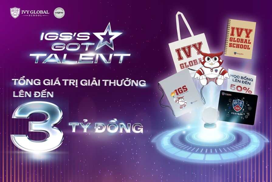 IGS’S GOT TALENT 2023 – BÙNG NỔ TÀI NĂNG, RỰC RỠ GIẢI THƯỞNG