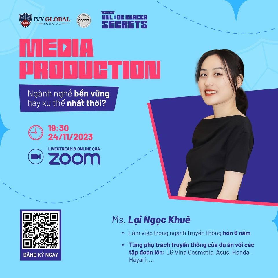 ĐÓN CHỜ SỰ XUẤT HIỆN CỦA 02 VỊ KHÁCH MỜI SIÊU CHẤT TẠI WEBINAR “MEDIA PRODUCTION – NGÀNH NGHỀ BỀN VỮNG HAY XU THẾ”