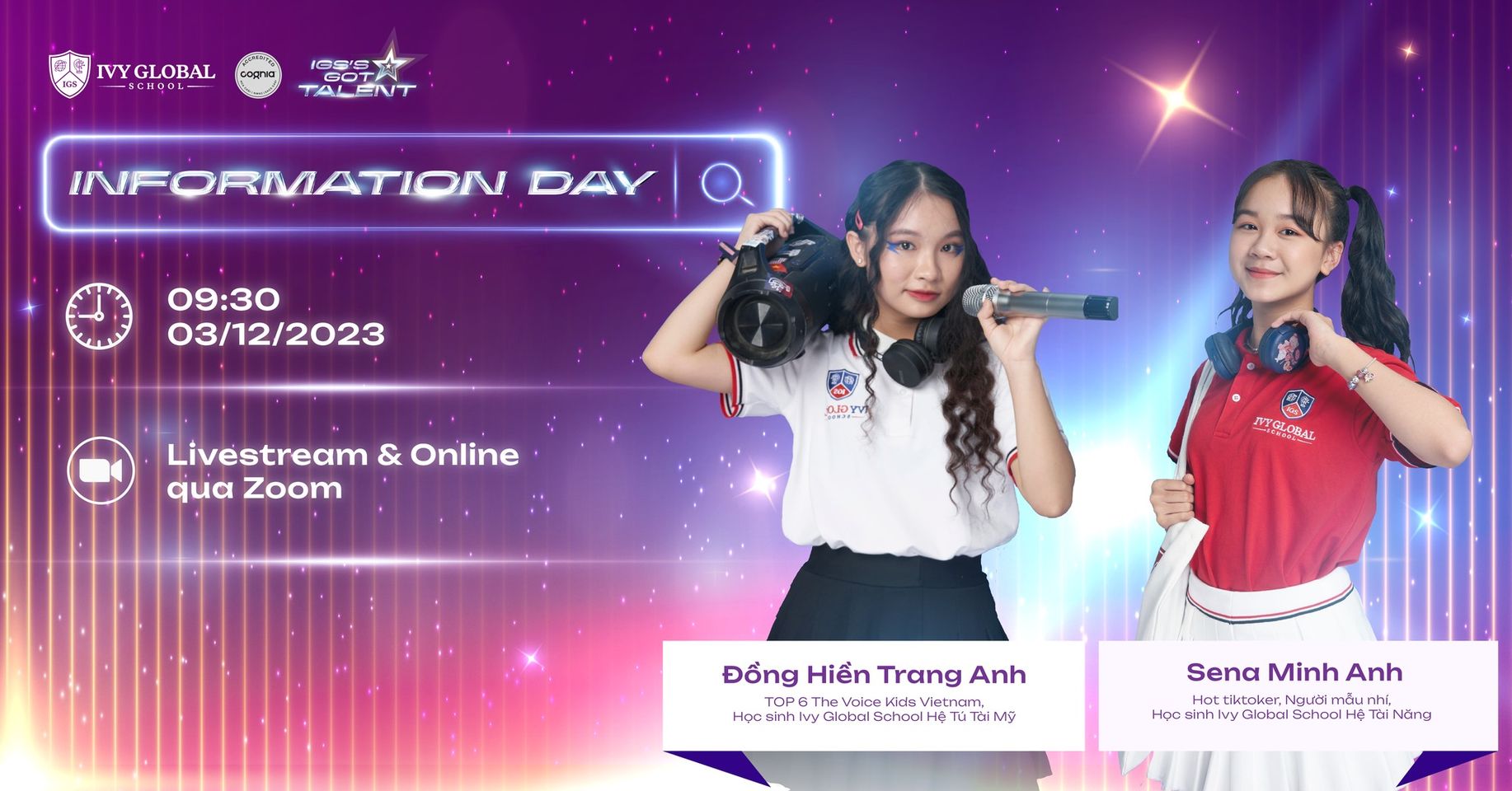 Giải Đáp A-Z Về IGS’s Got Talent Tại Ngày Hội Thông Tin Information Day